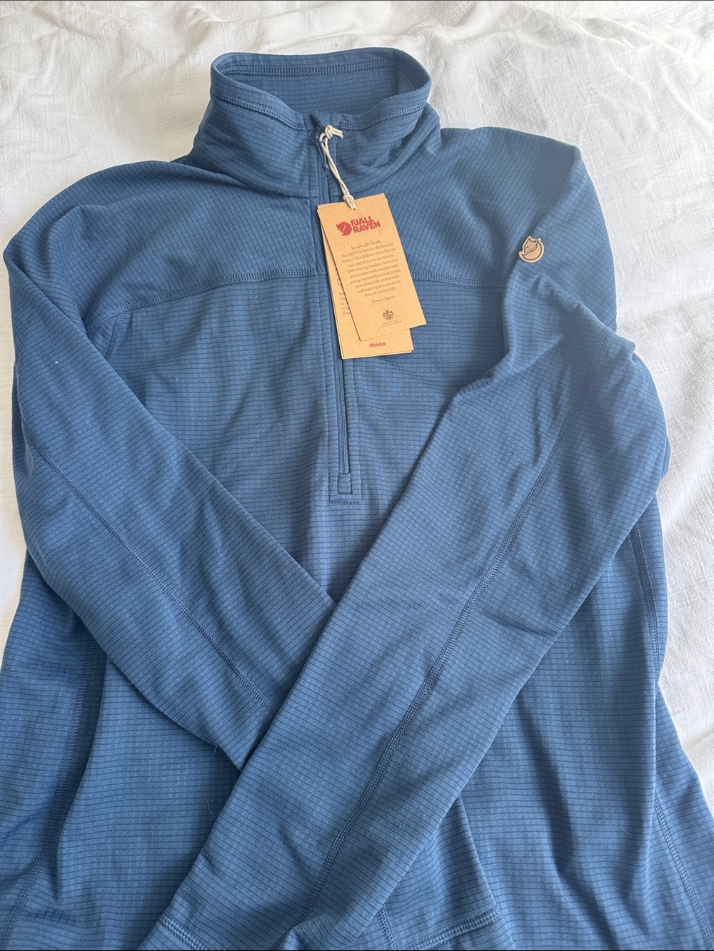 Women’s Blue 1/4 Zip Sweater